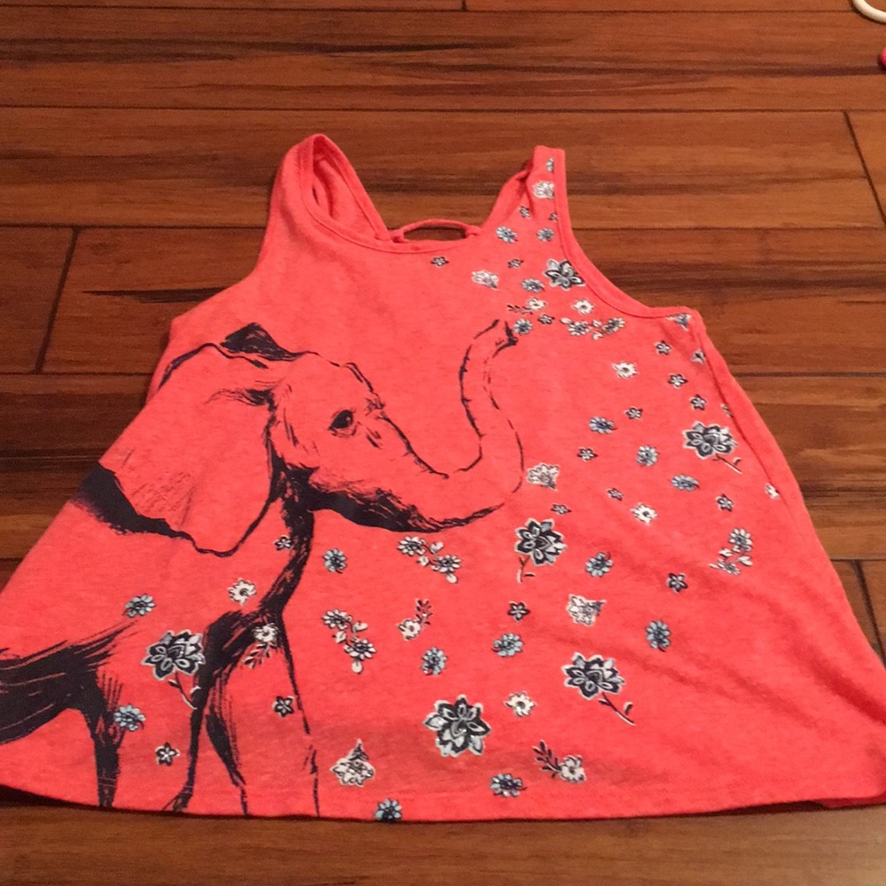Cute elephant tank top